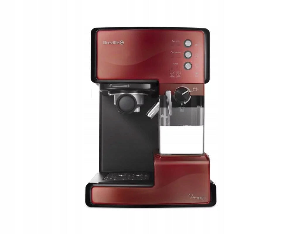 Coffee maker Breville VCF046X Prima Latte red 15 bar 1238W