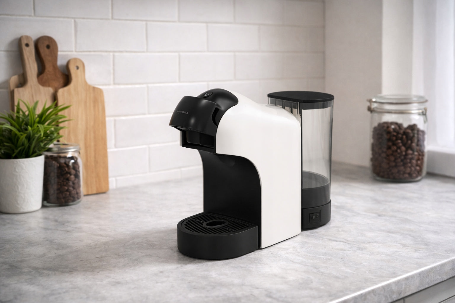 Coffee maker GERMANICA Multicap 1400W 850ml Multicapsule CORTO/LUNGO Brand Germanica