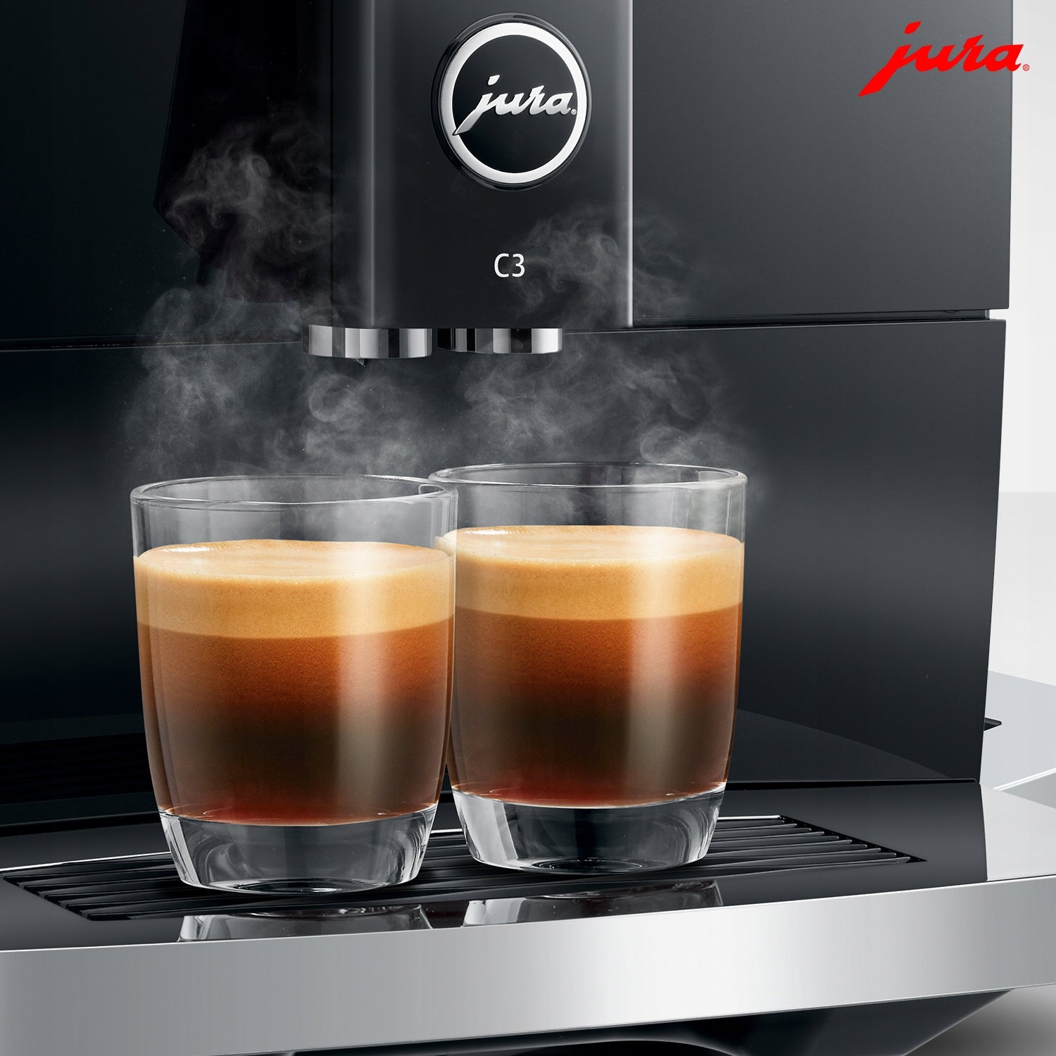 Coffee maker JURA C3 Black 1450 + MILK FROTHING DEVICE FREEBIE Model C3