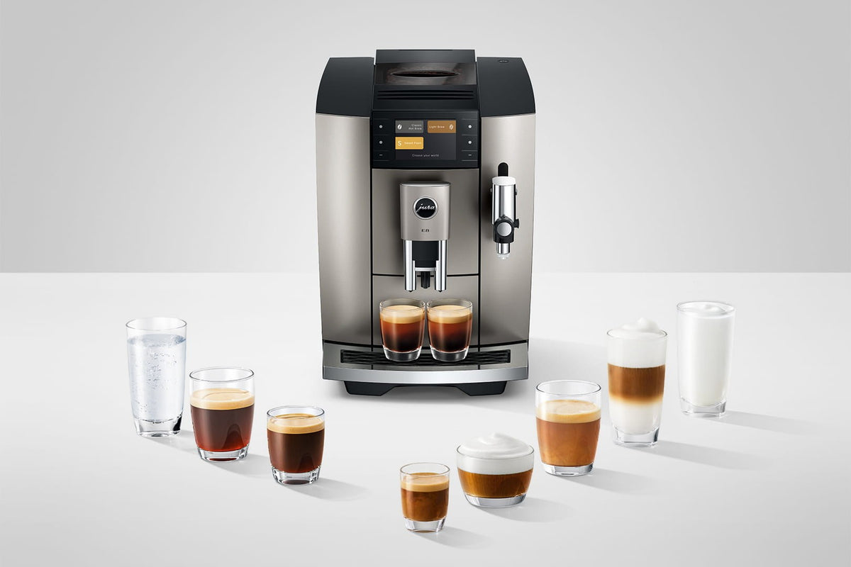Coffee maker Jura 15712 E8 (ED) Midnight Silver Manufacturer code AGDJUREXP0058