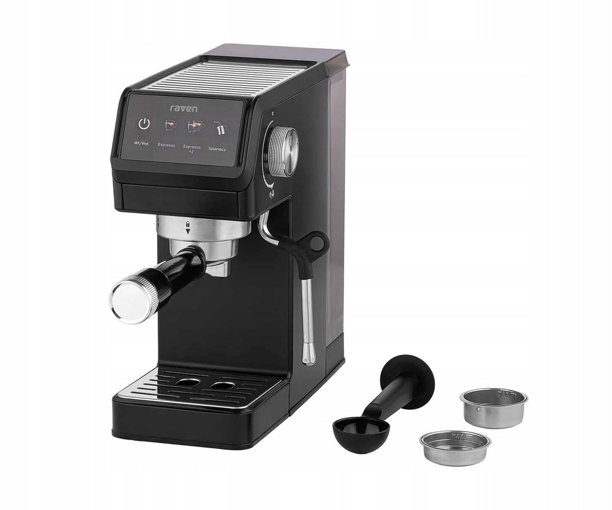 Coffee maker flask Display Raven EER006 1450W 1,2L 20Bar Foamer Brand Raven