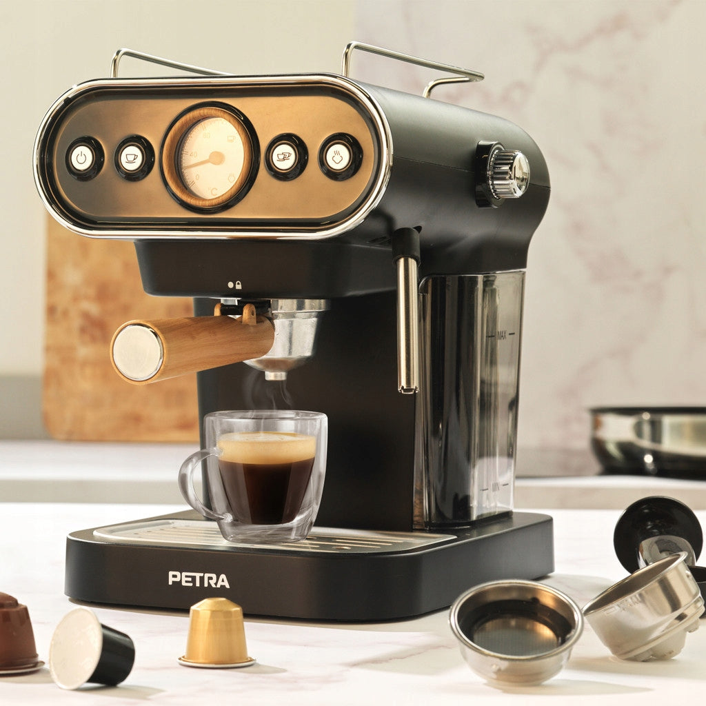 Coffee maker model Petra PT5108VDEEU7 3-in-1, Barista coffee maker,