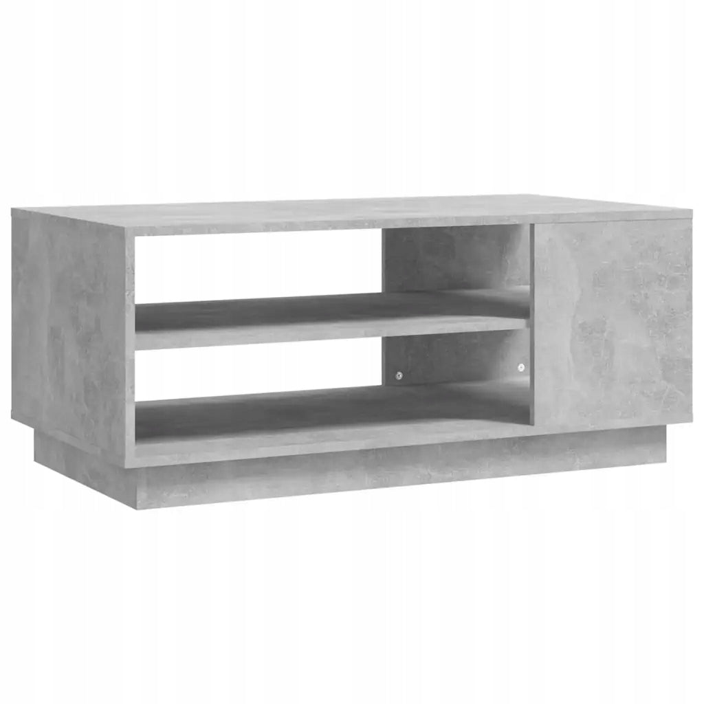 Coffee table, grey concrete, 102x55x43 cm Brand VidaXL