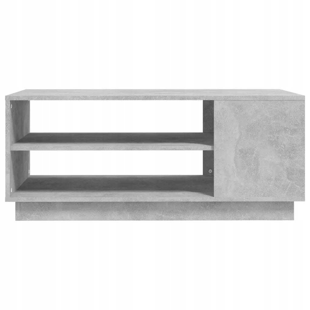 Coffee table, grey concrete, 102x55x43 cm Manufacturer code 810284
