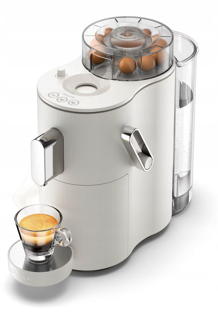 CoffeeB Globe Coffee Maker + 4 Free Coffee Ball Packs White EAN (GTIN) 7616500927315
