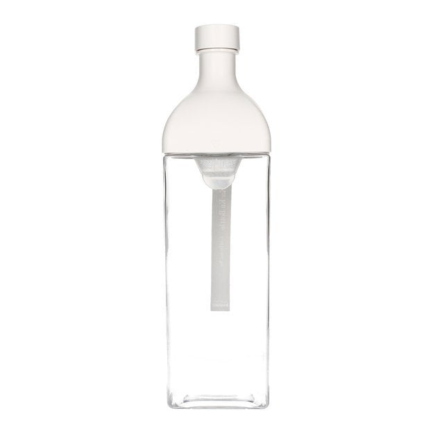 Cold Brew Tea Filter Bottle Hario Ka-Ku 1,2l White Brand Hario