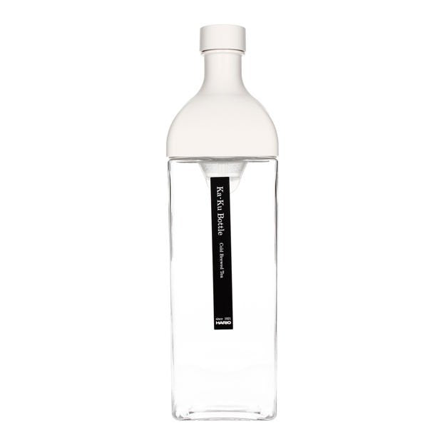 Cold Brew Tea Filter Bottle Hario Ka-Ku 1,2l White Manufacturer code 4977642037571