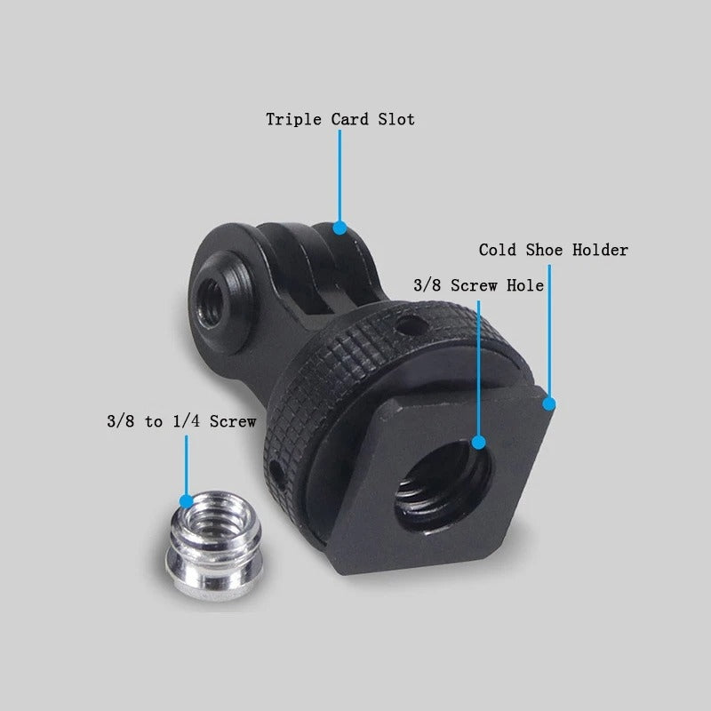 Cold Foot Adapter for GoPro Mount Sports Camera for Camera Packaging status original