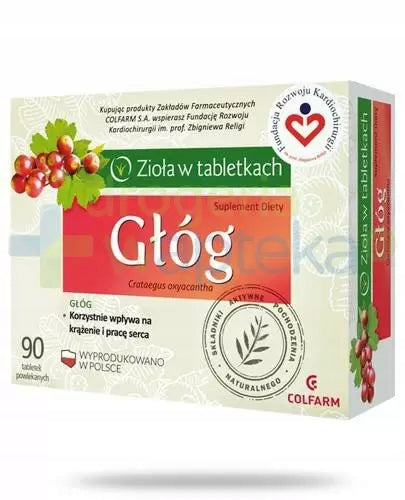 Colfarm Hawthorn 90 tablets