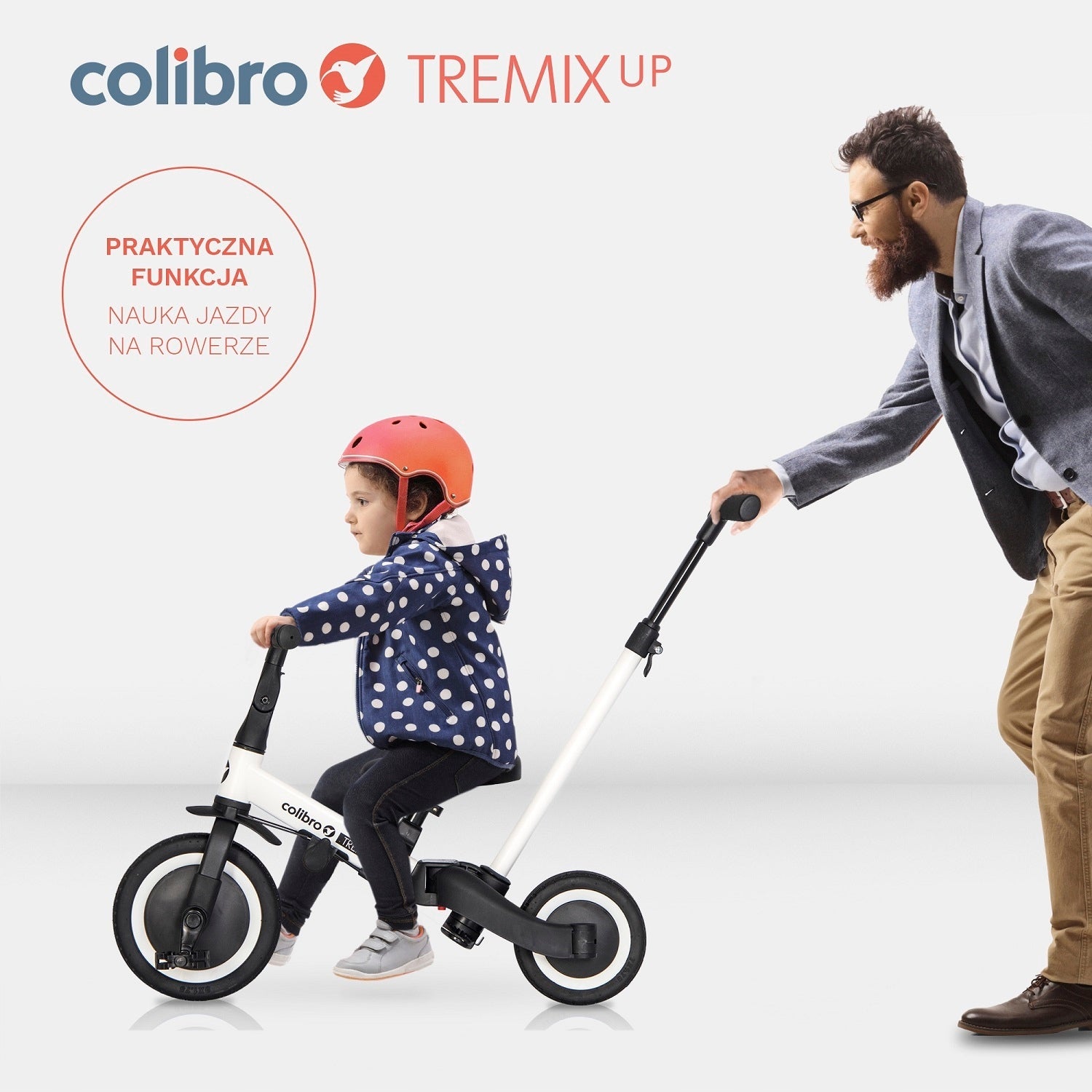 Colibro Tremix UP 6in1| Children's tricycle | running BANANA Brand Colibro