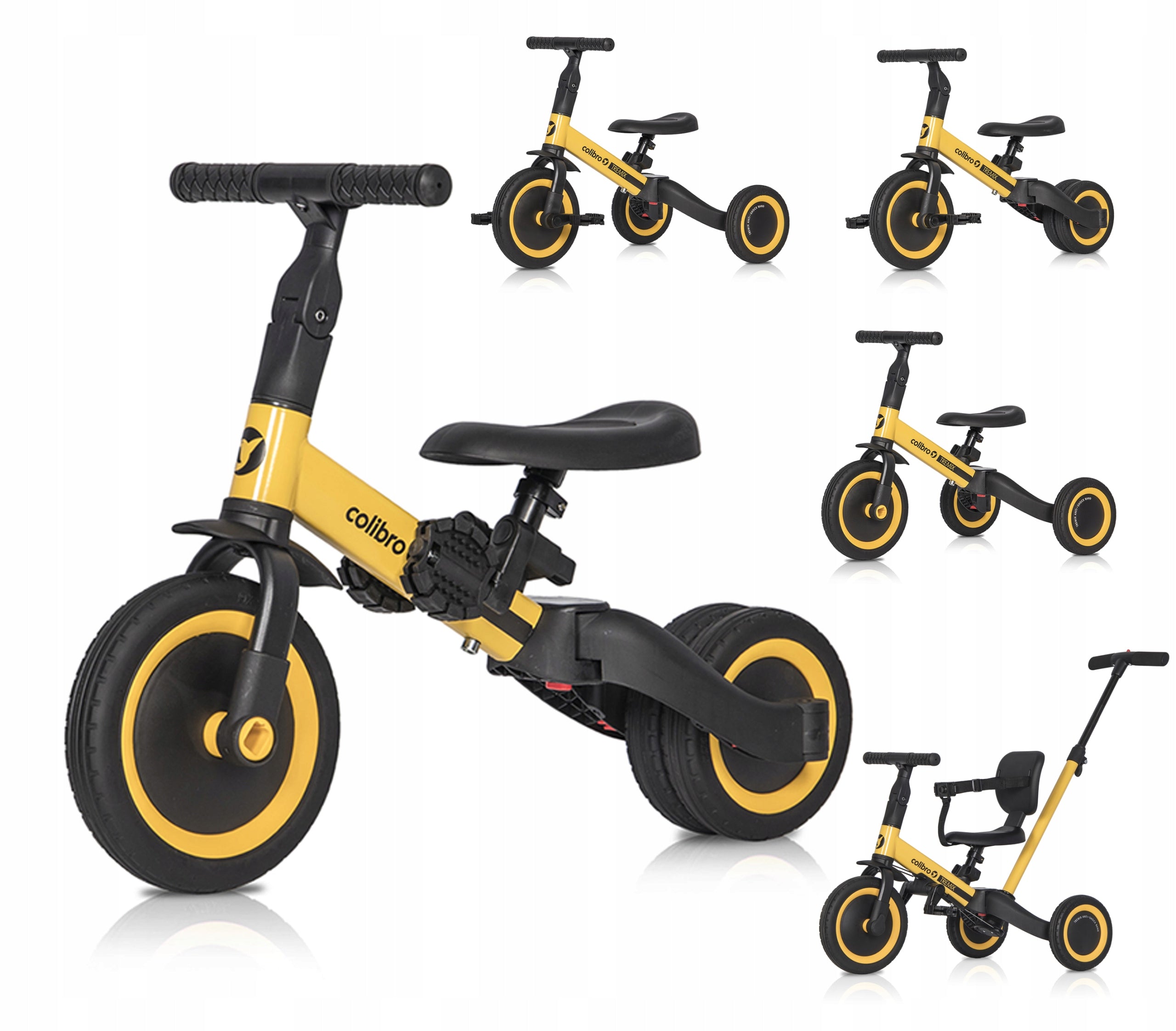 Colibro Tremix UP 6in1| Children's tricycle | running BANANA Packaging status original