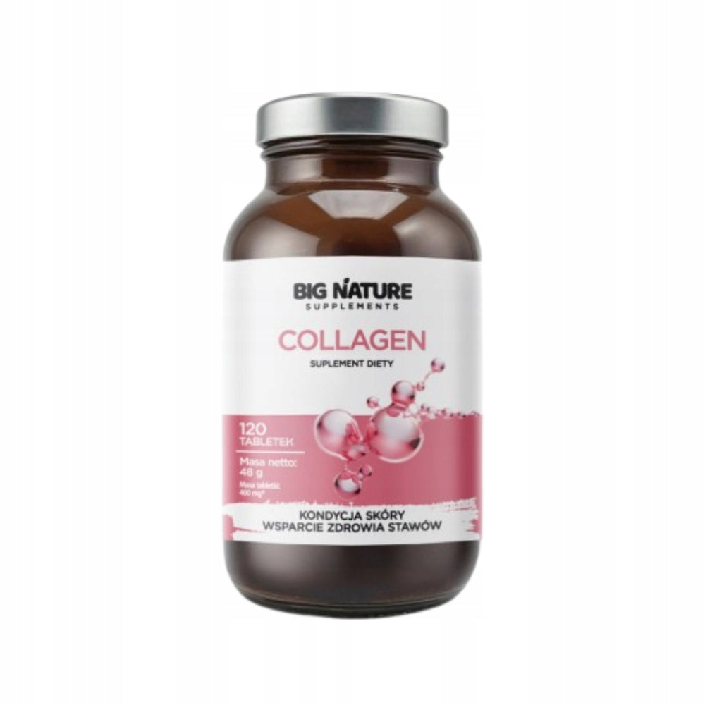 Collagen 48g Big Nature Tablets 120 Pack x 2 Manufacturer code 5905745621532