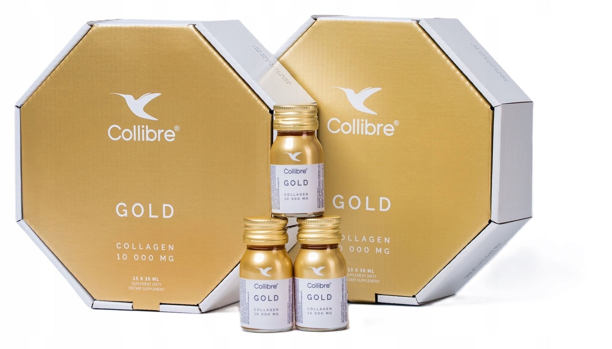 Collagen COLLIBRE Gold shot (15 x 30 ml) Basic ingredient collagen