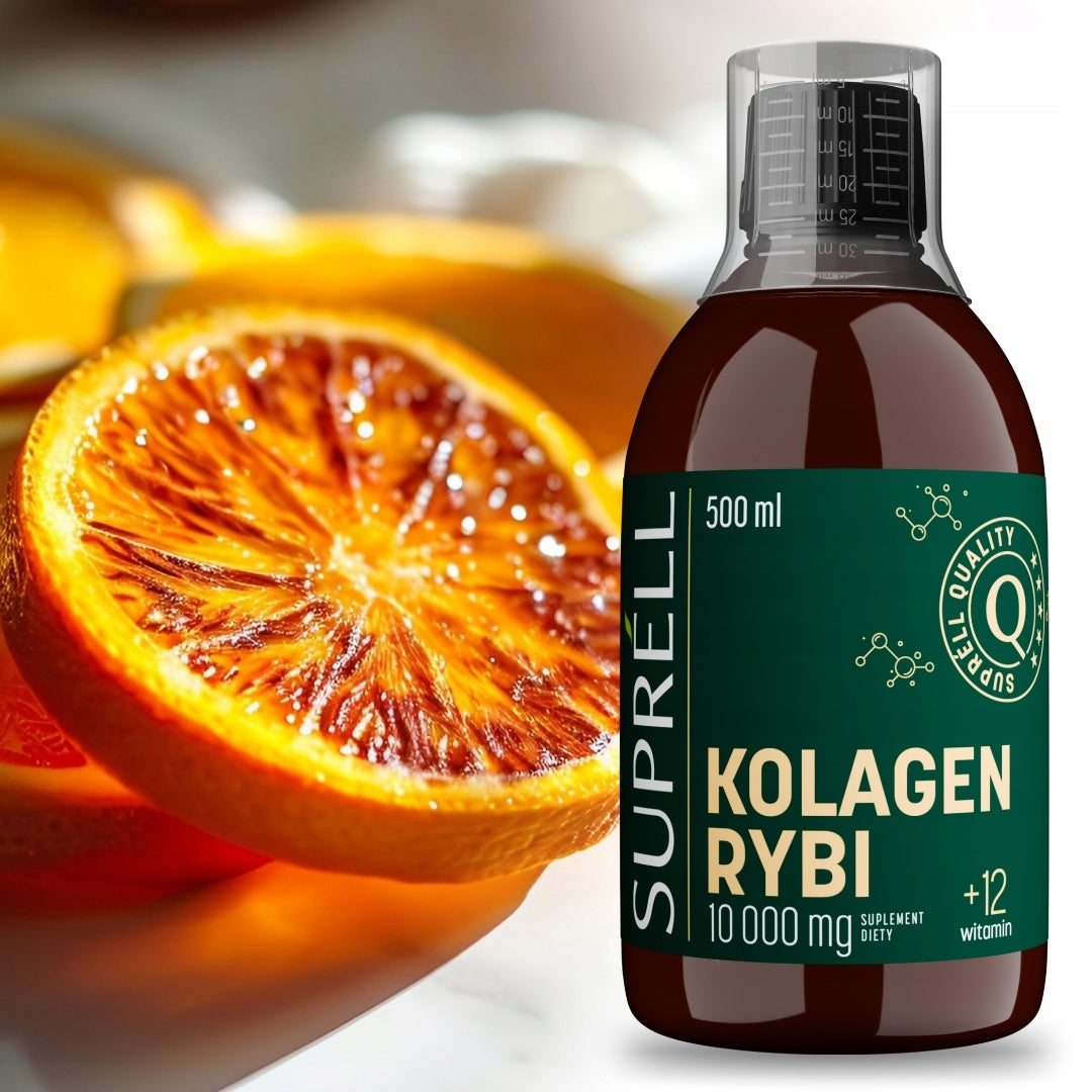 Collagen FISH liquid joint supplement Hair Skin 10000 mg SEA 12 Vitamins 500ml Kind collagen
