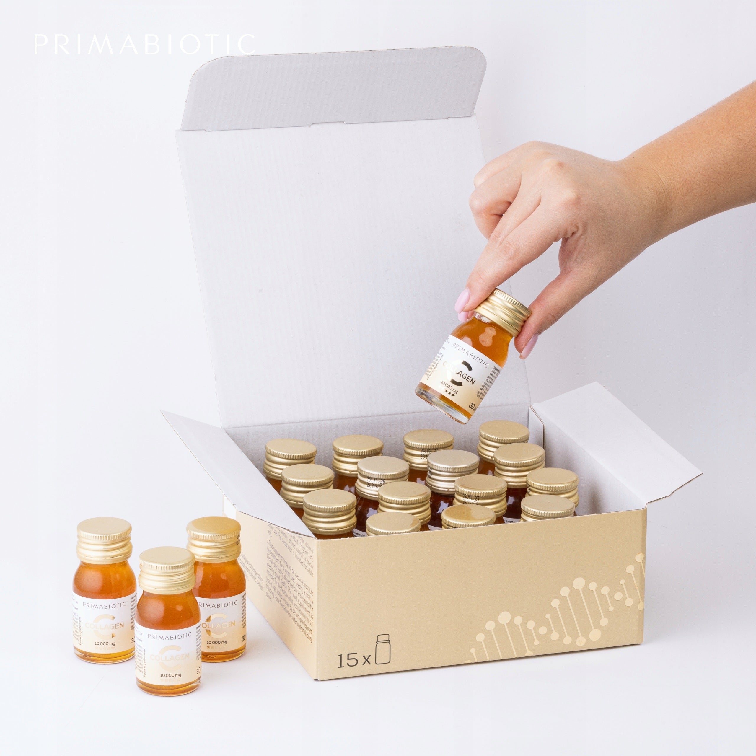 Collagen Liquid Joint Supplement PRIMABIOTIC COLLAGEN Beef 10000mg 15pcs×30ml Medical device no