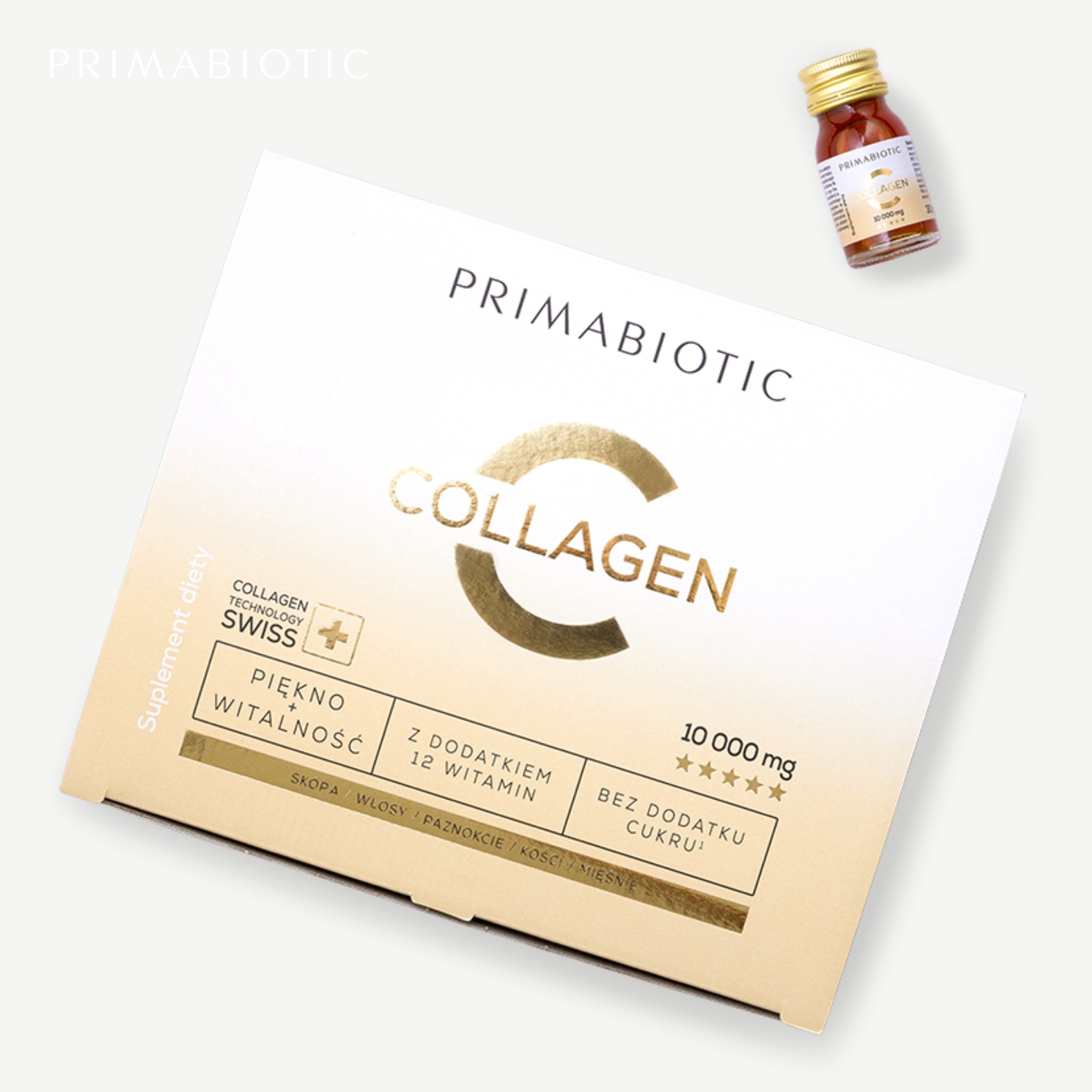 Collagen Liquid Joint Supplement PRIMABIOTIC COLLAGEN Beef 10000mg 30pcs×30ml Medical device no