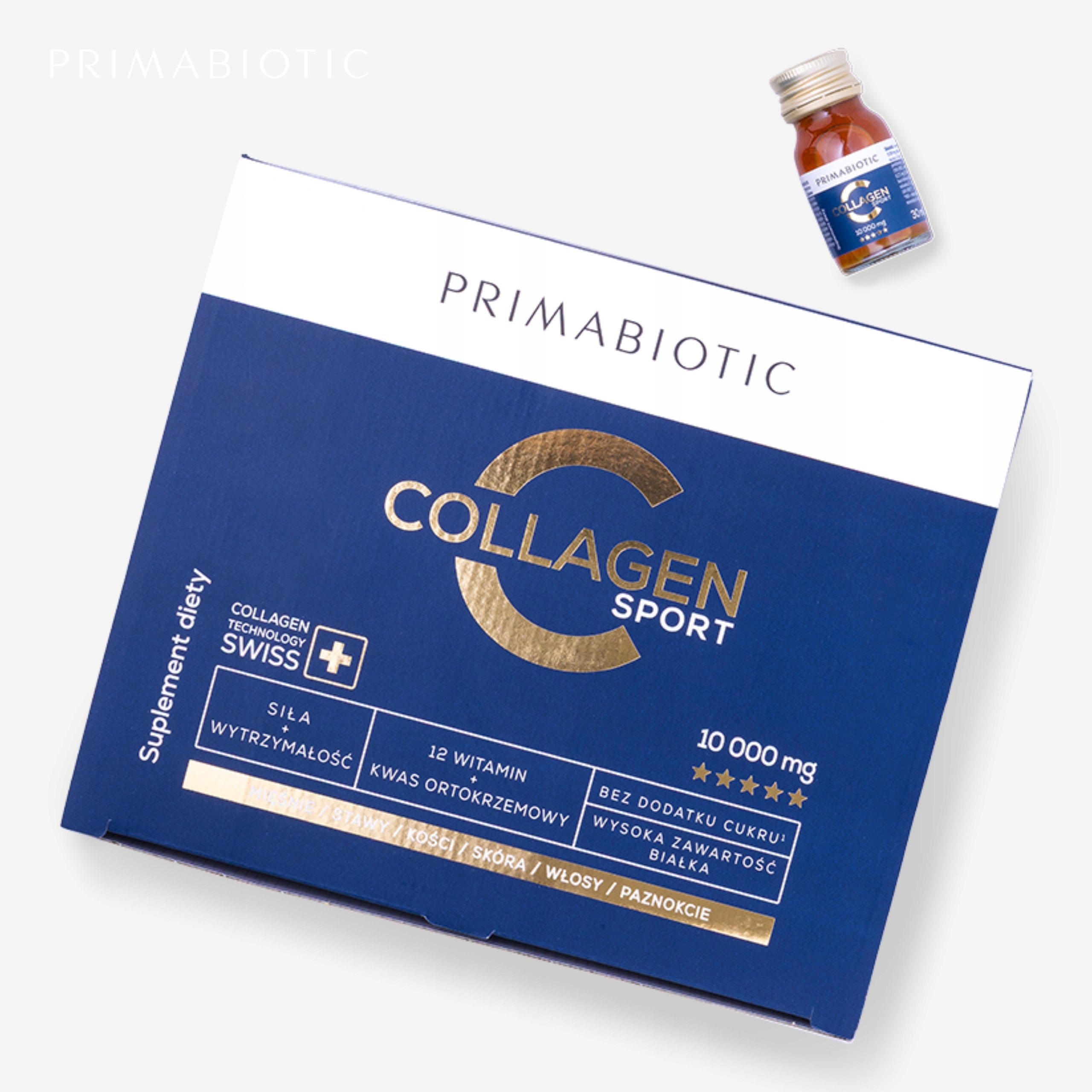 Collagen Liquid Joint Supplement PRIMABIOTIC COLLAGEN SPORT 10000mg 30pcs×30ml Medical device no