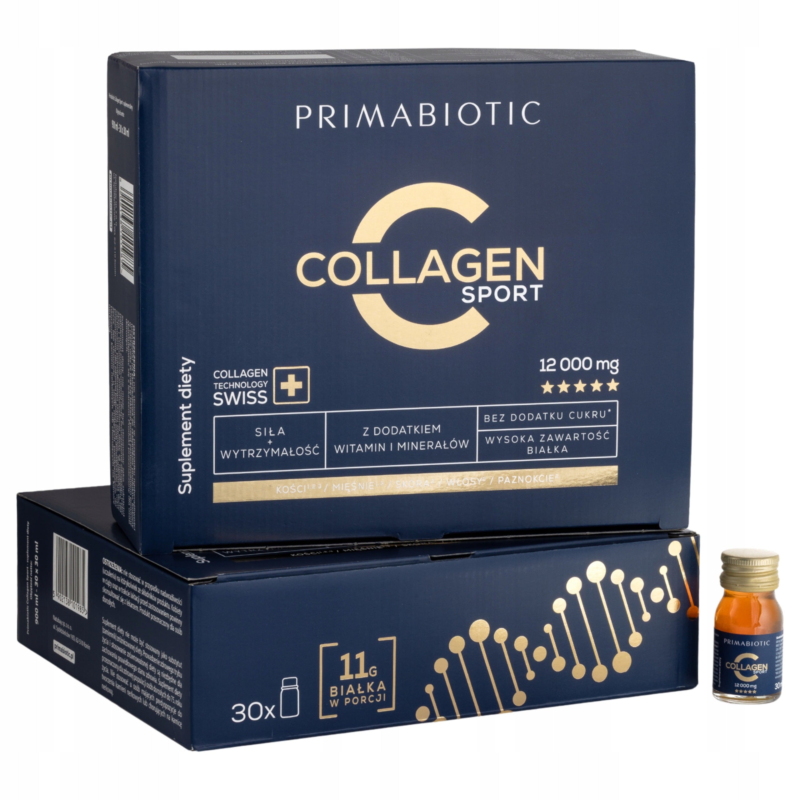 Collagen Liquid Joint Supplement PRIMABIOTIC COLLAGEN SPORT MAGNESIUM ZINC 12000mg
