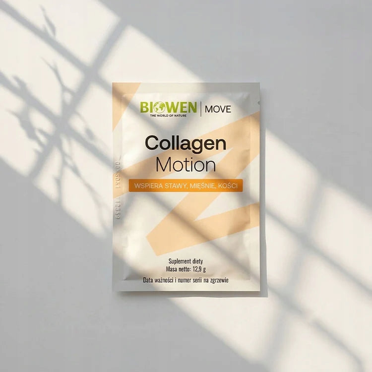 Collagen Motion Collagen Type I II III + MSM Chondroitin Joints 30 pcs BIOWEN Brand Biowen