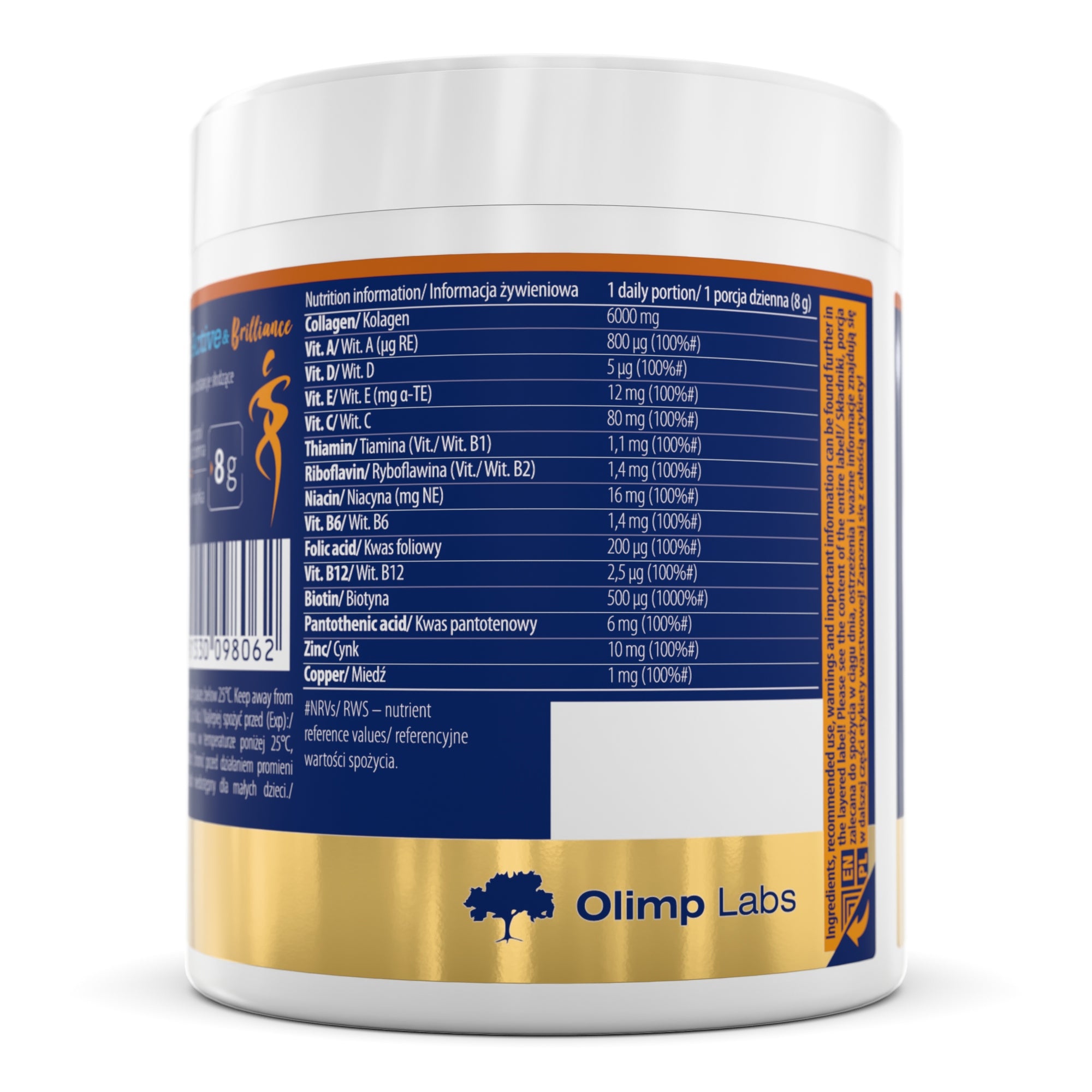 Collagen Olimp Labs 6000 mg aloe-liche powder 240g Manufacturer code 5901330098062
