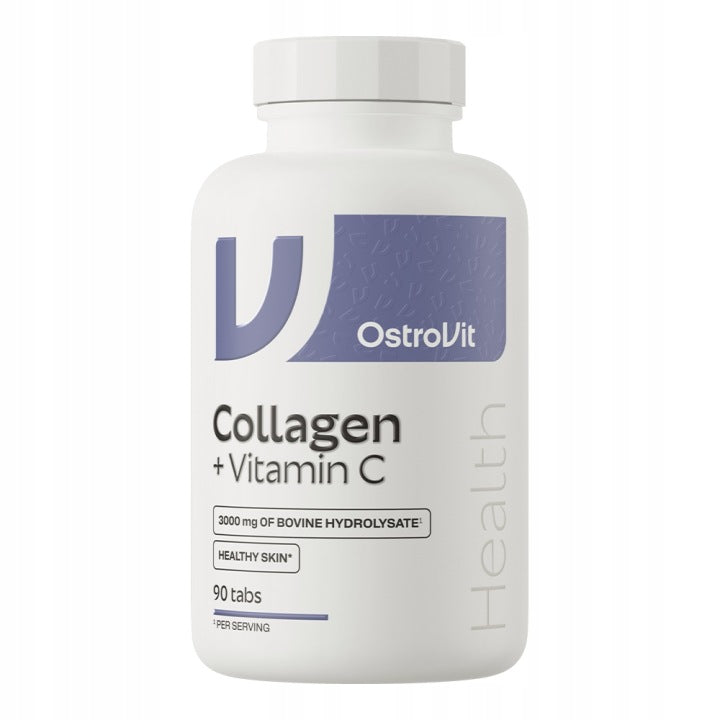 Collagen OstroVit Collagen 90 tabs STRONG BONES JOINTS Beef 3000 mg + Wit C