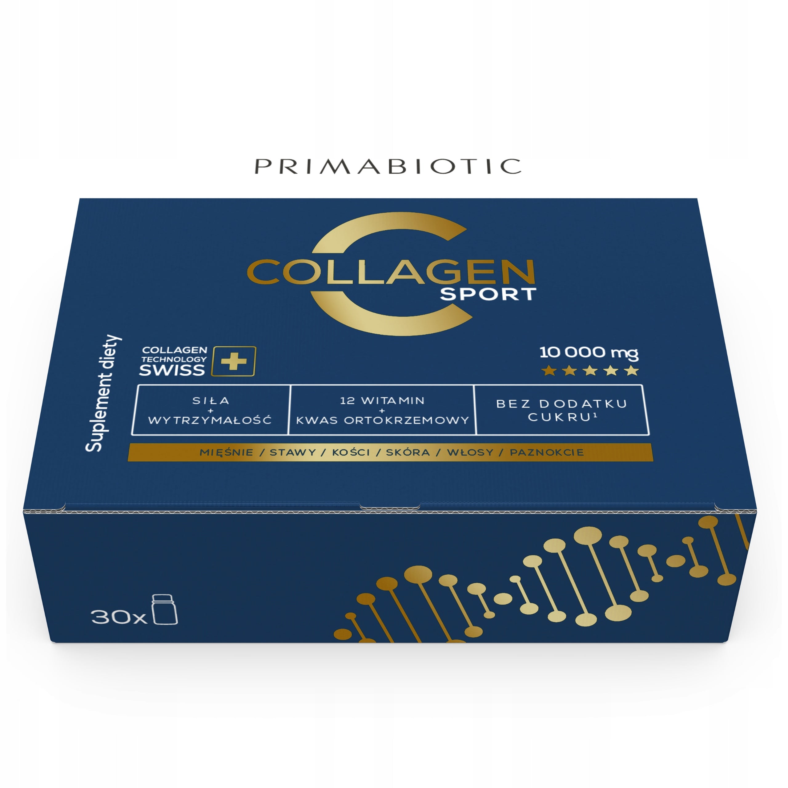 Collagen PRIMABIOTIC Collagen Sport Pineapple ( 30 x 30 ml ) Packaging status original