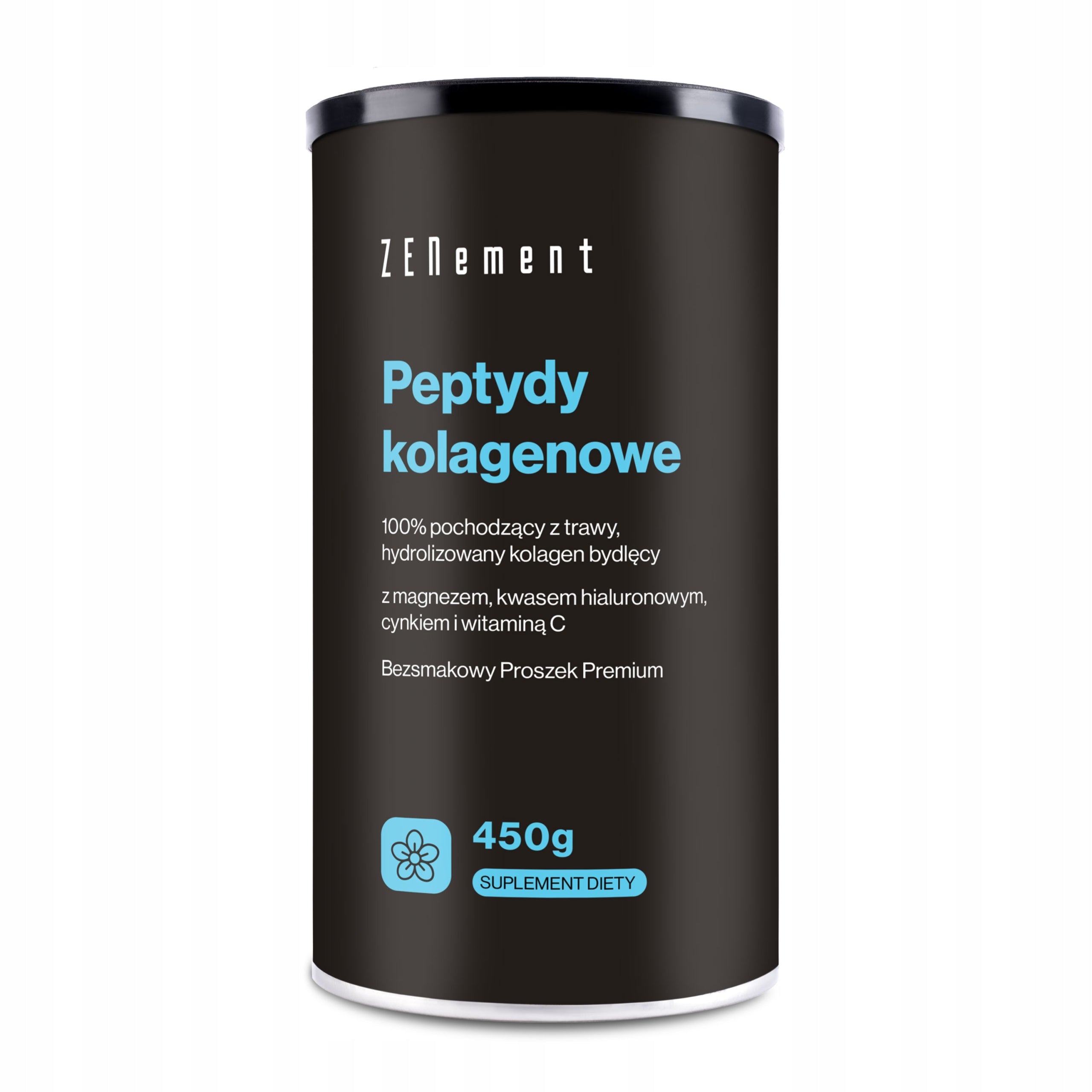 Collagen Peptides 100% Grass-Fed, Hydrolysed Bovine Collagen - 450 g