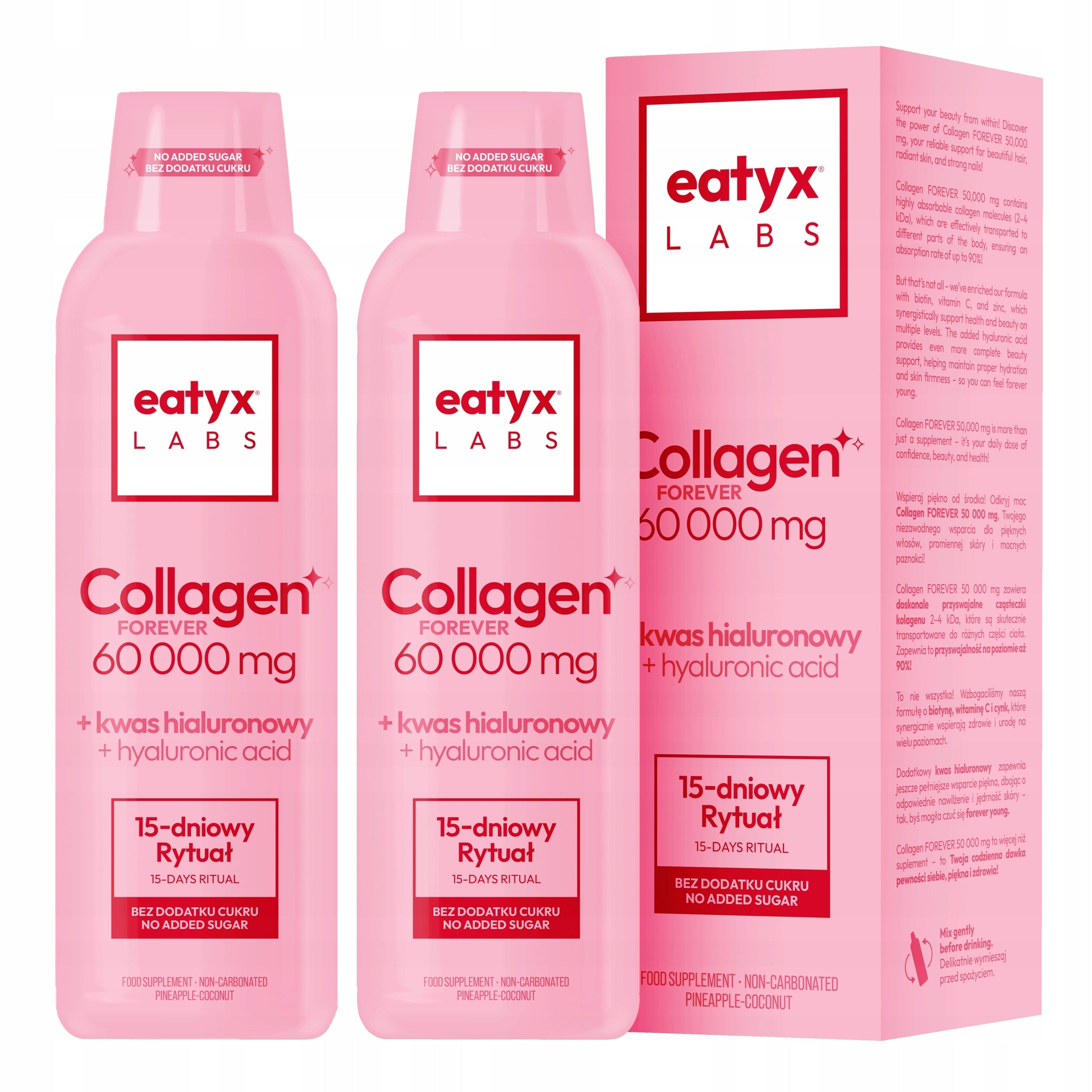 Collagen for drinking collagen eatyx Vitamin C HYALURONIC ACID + SECOND FREEBIE