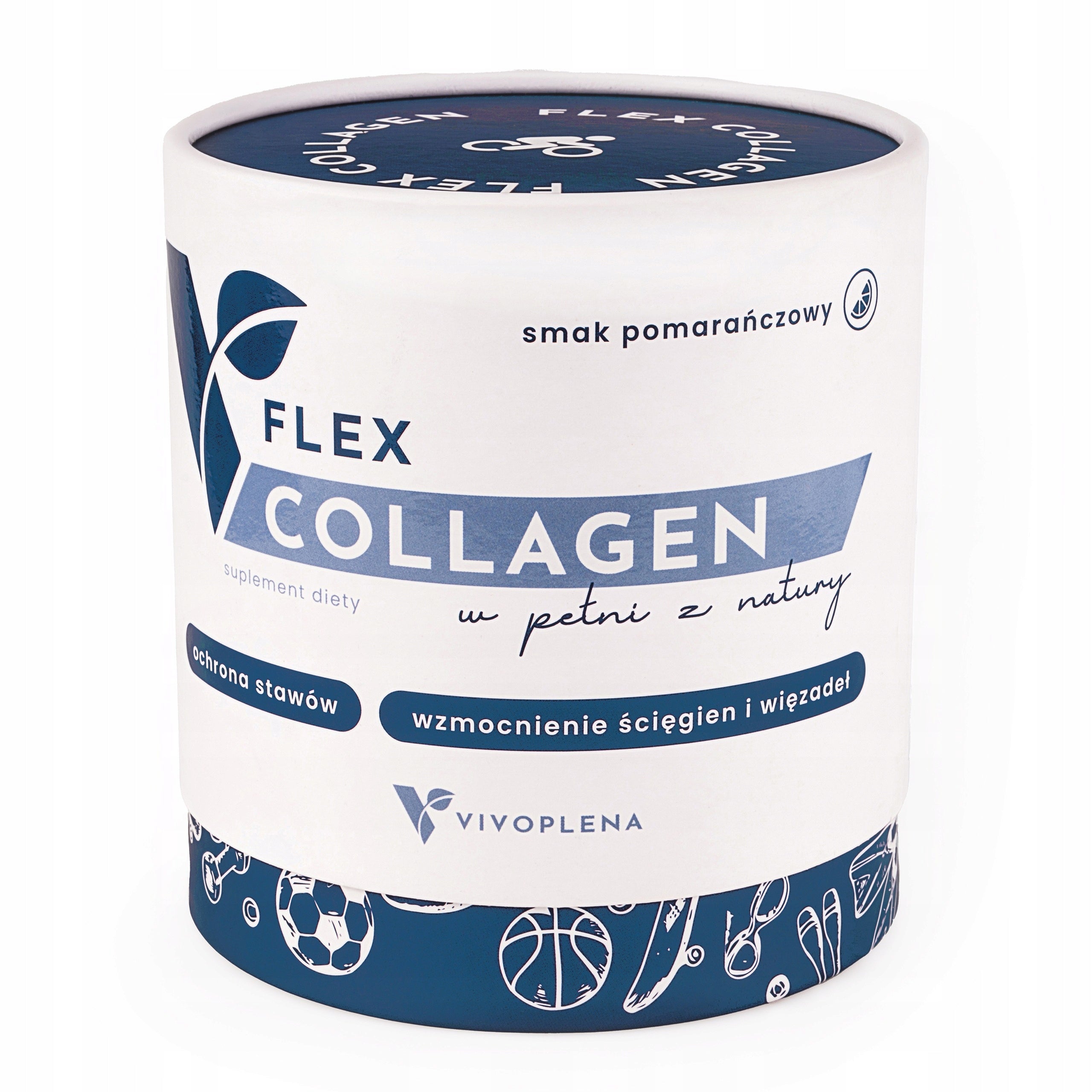 Collagen liquid joint supplement glucosamine chondroitin msm sport VIVOPLENA Flex Packaging status original