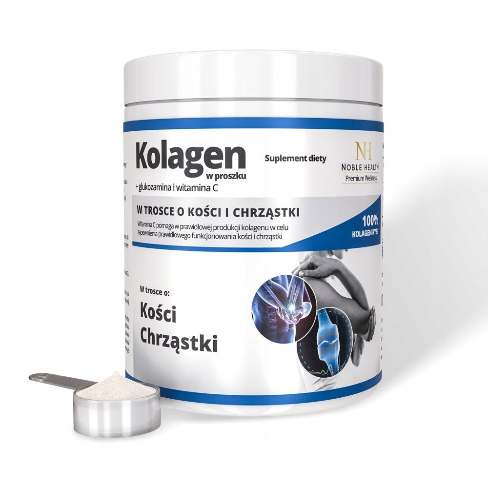 Collagen powder + vitamin C + glucosamine noble health for healthy joints Manufacturer code 5902596094454