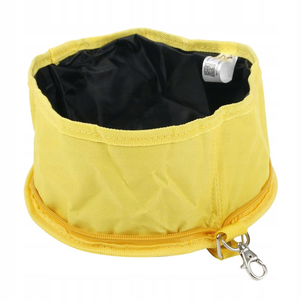 Collapsible Dog Travel Bowl Collapsible Yellow