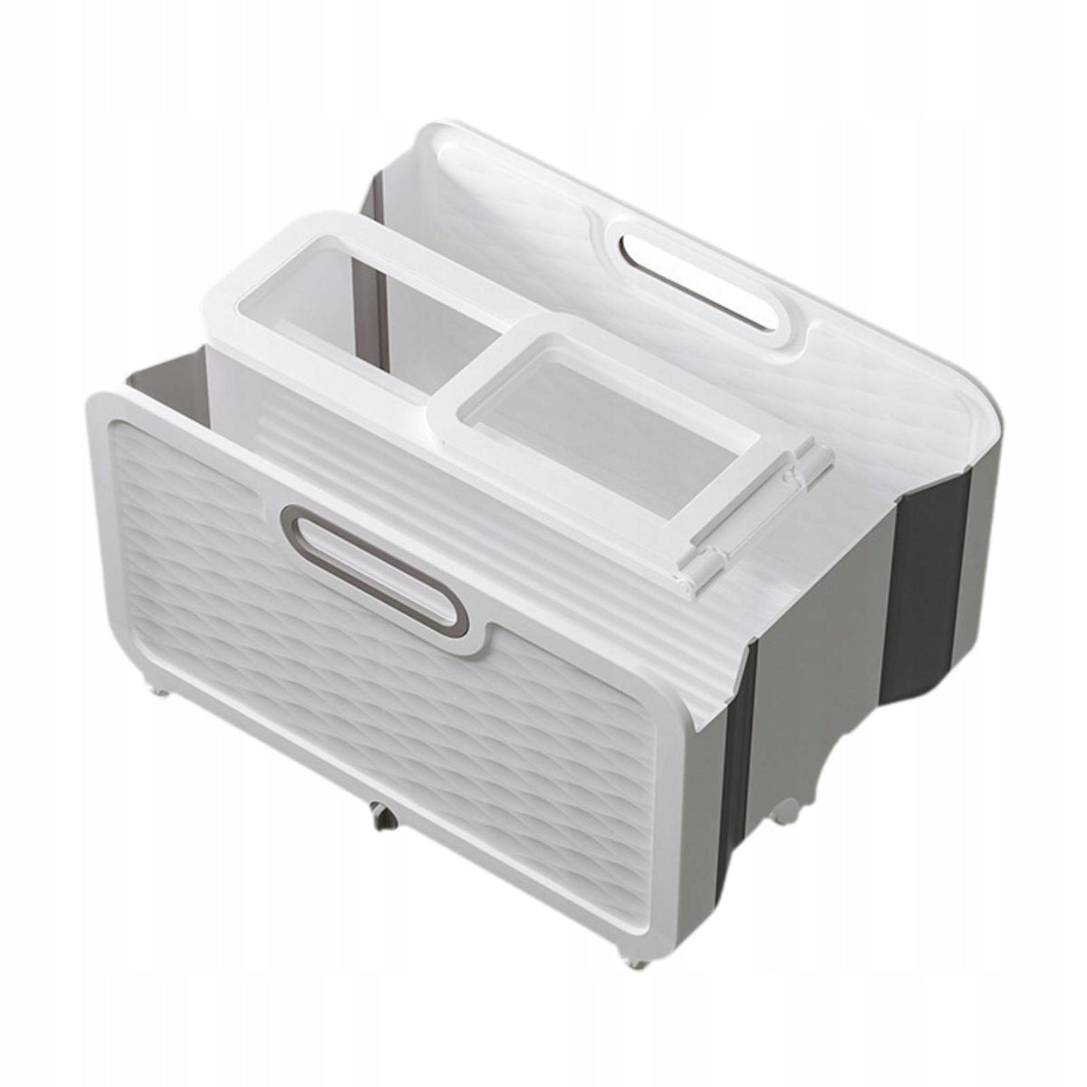Collapsible Mop Bucket Basin Foldable Convenient Portable Double barrel Brand no brand