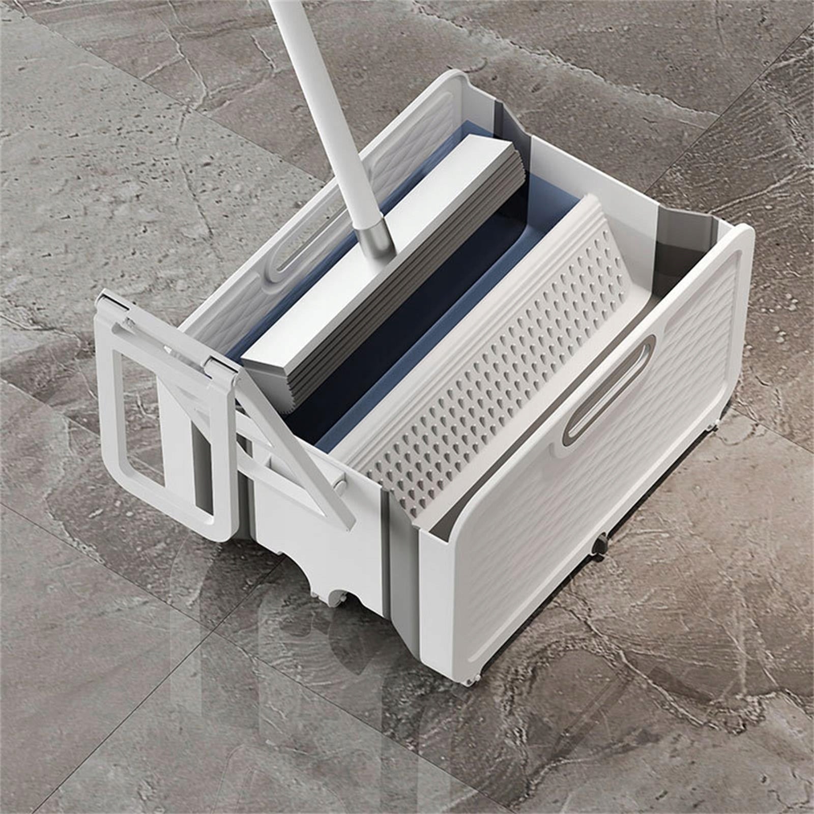 Collapsible Mop Bucket Basin Lightweight Collapsible Bucket Double barrel