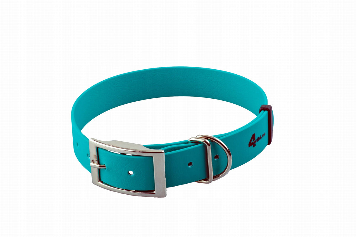Collar BioThane 25mm - 28-38 cm - pastel green