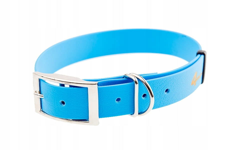 Collar BioThane 4WILD 25 mm 38-52cm - Blue