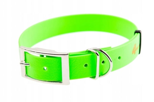 Collar BioThane 4WILD 25mm 28-38cm - Neon green