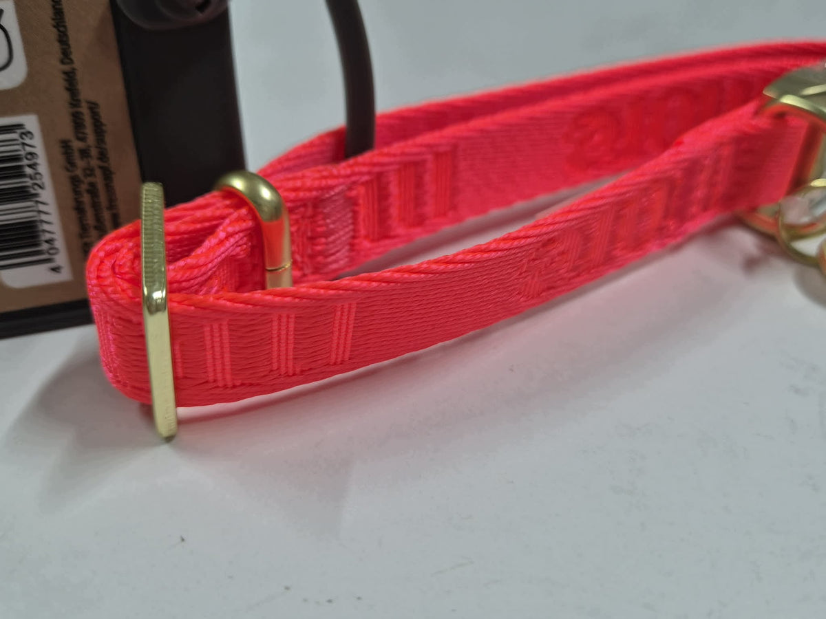 Collar MORE nylon - size S neon pink Brand More