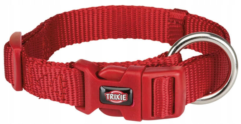 Collar Nylon 30-45cm/15mm red