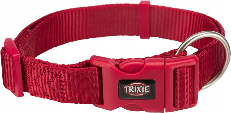 Collar Nylon 40-65cm/25mm red