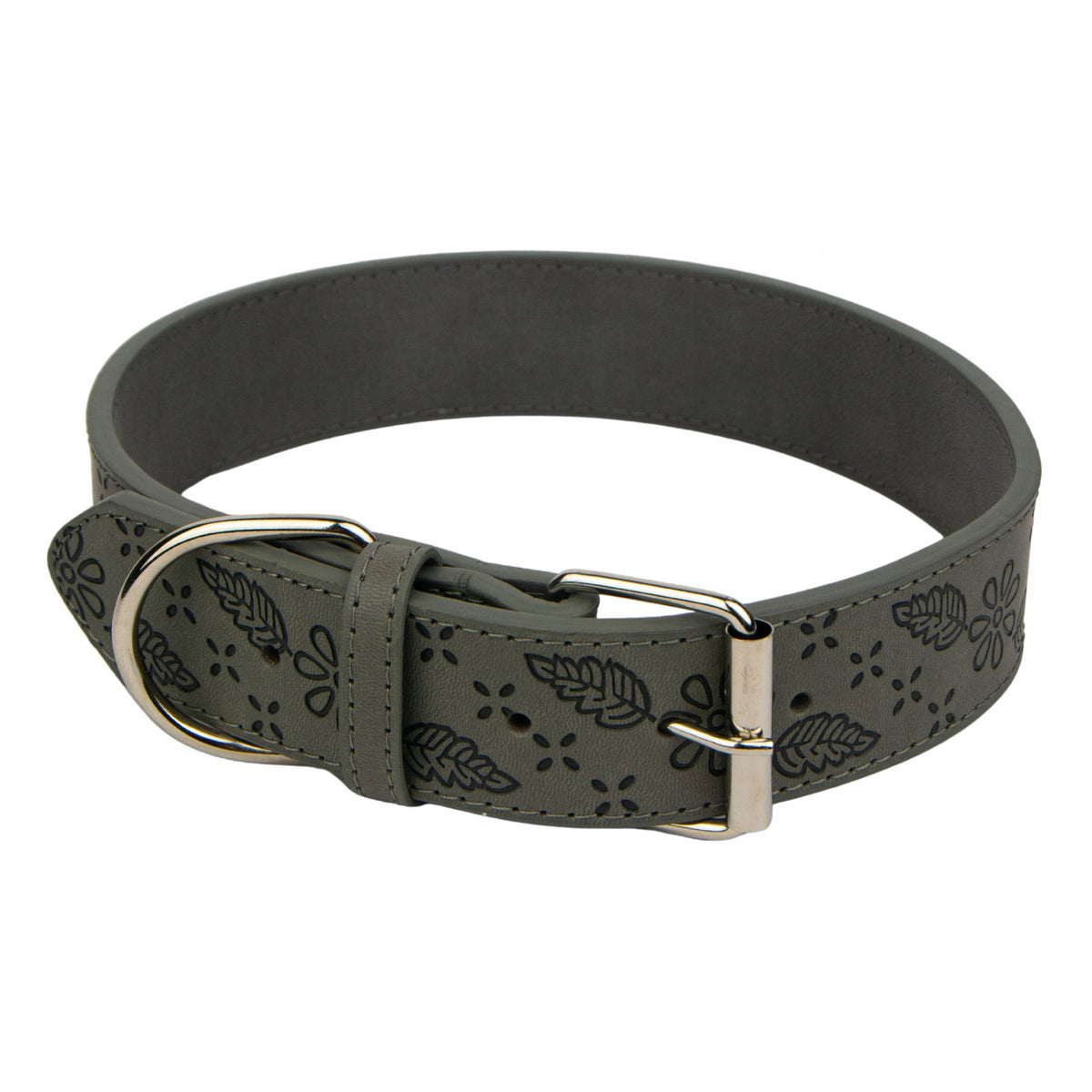 Collar for large PSA durable adjustable strong LEAVES 4cm 53-63cm XXL