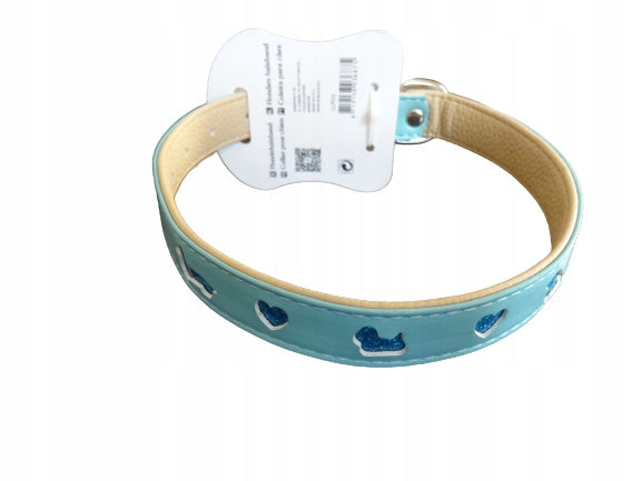 Collar with decorations, size M / length 32-40cm