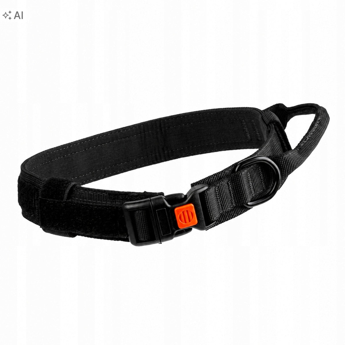 Collar with handle TACTICAL PROTECTION for large dog M 38-50 cm