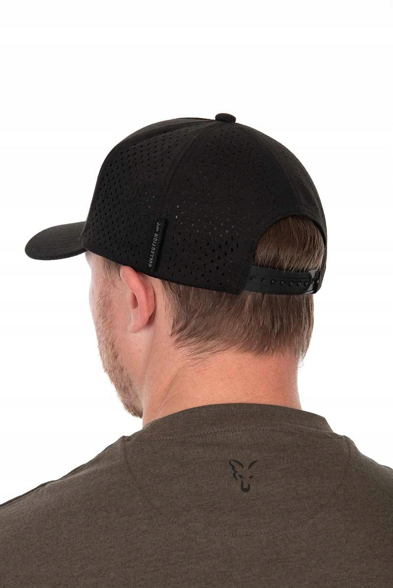 Collection Baseball Cap Black Orange Fox Brand Fox