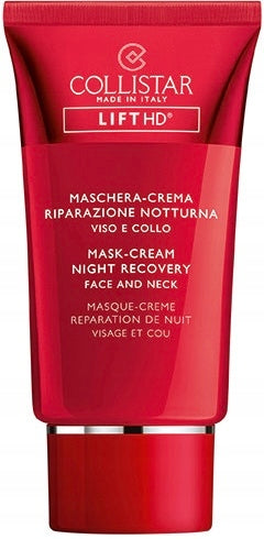 Nachtcreme - Maske für Gesicht und Hals Collistar Lift HD, 75 ml 