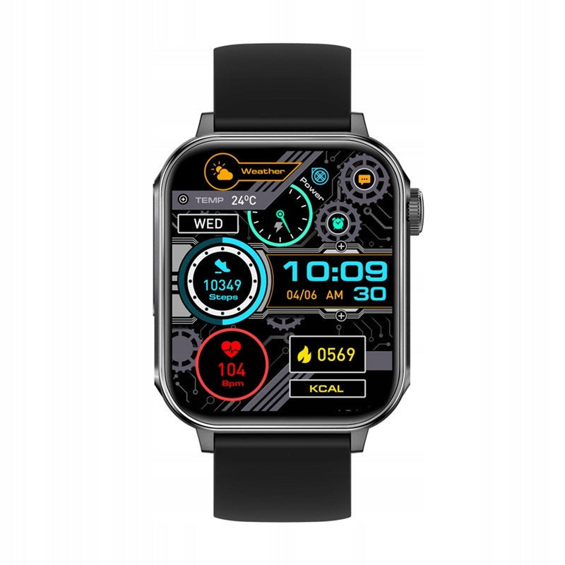 Colmi P80 Smartwatch 100 Sports Modes Waterproof Heart Rate Measurement Black EAN (GTIN) 6972436987139