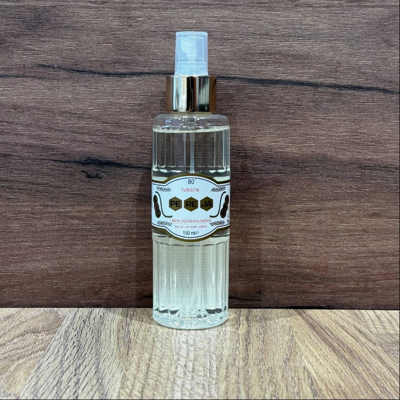 Cologne Pereja Spray 150ml Lemon Eau de Cologne Refreshing Brand Pereja