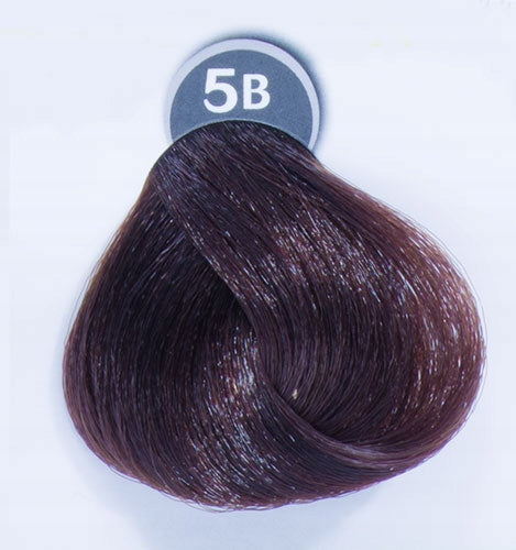 Langanhaltendes Haarfärbemittel ohne aggressive Substanzen Color&amp;Soin Nr. 5B, braune Schokoladenfarbe 135 ml 