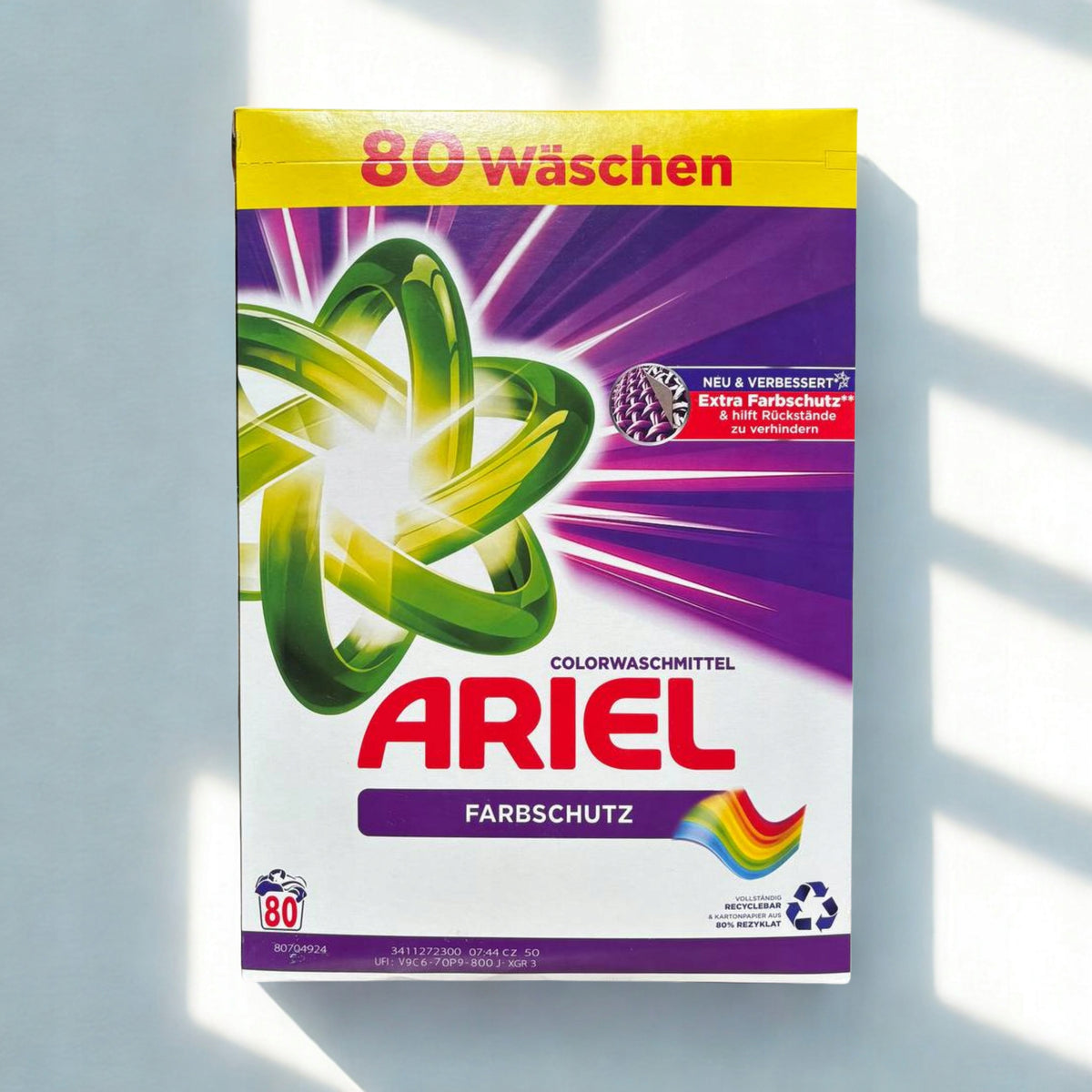 Color Washing Powder SCENTED EFFECTIVE Innovative Formula 2x5,2kg EAN (GTIN) 8001090568014