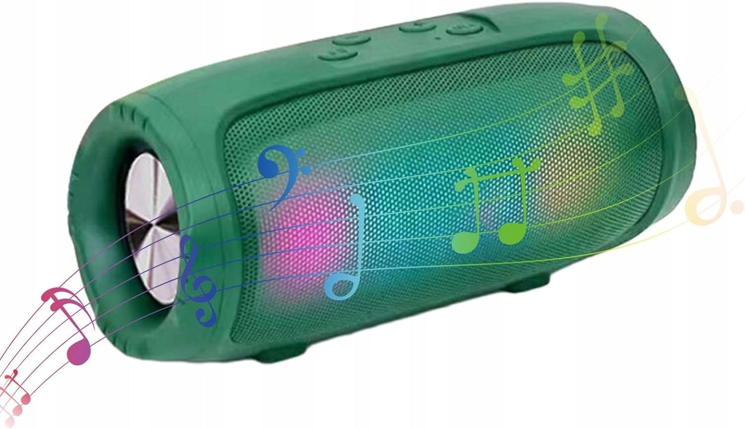 Color Wireless Speaker | 800mAh Hifi LED Light Speaker |