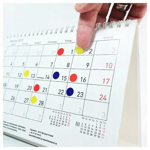 Color wheels for marking 20mm light blue Manufacturer code 42281